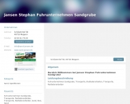 Bild Jansen Stephan Fuhrunternehmen Sandgrube