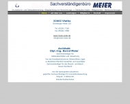 Bild Meier Bernd Dipl.-Ing. Architekt, ff. Best. u. Vereidigter Sachverstndiger