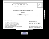 Bild Berger Klaus Dipl.-Ing. KfZ-Sachverstndigenbro