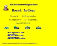 Bild Brker Horst KFZ-Sachverstndigenbro