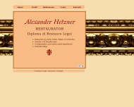 Bild Hetzner Alexander Diploma di Restauro Legni