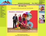 Website Reiseb�ro Urlaubswelt , J�rg Schenck
