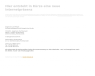 Website Dieter Arrenberg