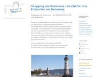 Shopping am Bodensee - Gesch?fte zum Einkaufen am Bodensee