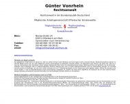 Bild Rechtsanwalt Gnter Vonrhein