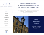 Rechtsanwalt f?r Erbrecht in M?nchen - Ubert Hochmuth Kaspar