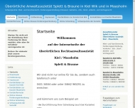 Bild Splett A. u. Braune S. berrtliche Rechtsanwaltssoziett in Kiel u. Maasholm