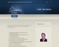 Website Schneider Matthias Rechtsanwalt