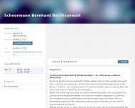 Bild Schoormann Bernhard Rechtsanwalt