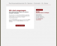 Bild Barten Ernst-Uwe Dr. , Schmidt Lore , Bode Angelika Dr. Rechtsanwlte