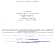 Bild Scheuermann Hans Heiko Rechtsanwalt