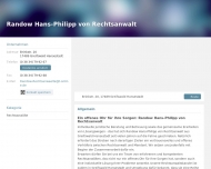 Bild Randow Hans-Philipp von Rechtsanwalt