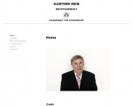 G?nther Rein - Fachanwalt f?r Steuerrecht - Rechtsanwalt Weilheim