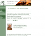 Bild Rechtsanwalt Albert Stamm 