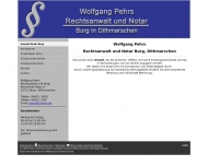 Bild Pehrs Wolfgang Rechtsanwalt und Notar