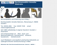 Bild Niekrens Annette Rechtsanwalt