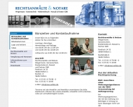 Website Rechtsanwälte Nowak, Wegermann, Sonnenschein & Partner