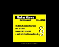 Bild Msers Markus Rechtsanwalt