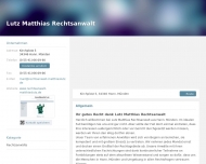 Bild Lutz Matthias Rechtsanwalt