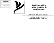 Bild Leonhardt-Langhammer Heike Rechtsanwltin