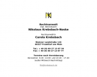 Bild Krebsbach-Noske Nikolaus Rechtsanwalt