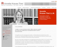 Bild Krause-Thiel Annette Rechtsanwltin und Notarin