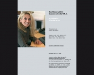 Website Anwaltskanzlei Susanne Koller M.A.