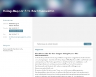 Bild Hing-Dapper Rita Dr. Rechtsanwltin