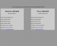 Bild Hcker Hans H. Rechtsanwalt
