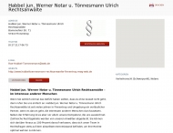 Bild Habbel jun. Werner Notar u. Tönnesmann Ulrich Rechtsanwälte