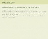 Bild Groos Becke Rechtsanwlte u. Notar