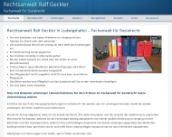 Bild Geckler Ralf Rechtsanwalt
