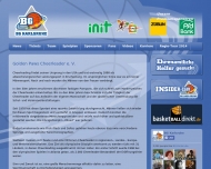 Website BG Karlsruhe Basketball