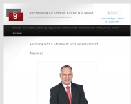 Rechtsanwalt Volker Ecker Neuwied Ihr Fachanwalt f?r Verkehrsrecht und Strafrecht