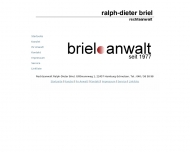 Website Rechtsanwalt Ralph-Dieter Briel