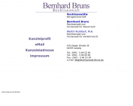 Bild Rechtsanwalt Bernhard Bruns
