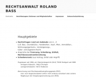 Bild Bass Roland Rechtsanwalt