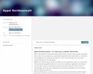 Appel Rechtsanwalt in Obernstr. 35, 28195 Bremen