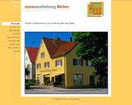 Website Weber Hubert Raumausstattung