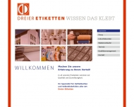 Bild Dreier Etiketten
