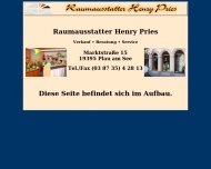 Bild Pries Henry Raumausstatter