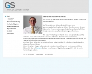 Bild GS Dr. Gernot Schiefer - Psychoanalytische Praxis