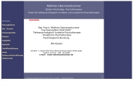 Bild Obereisenbuchner Matthias Dipl.-Psych. Psychoanalytiker
