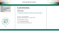 Bild Bruer Thomas Dr. phil. Psychologische Praxis