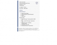 Bild Frommelt Ulrich Dipl.-Psych. Psychotherapeutische Praxis
