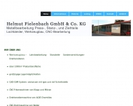 Website Helmut Fielenbach