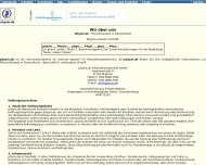 Website Westerhoff Hans-Dieter Physiotherapie