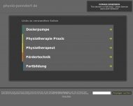 physio-ponndorf.de - nbsp - nbspInformationen zum Thema physio-ponndorf