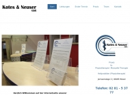 Bild Kotes & Neuser GbR - Praxis fr Physiotherapie/Manuelle Therapie - Heilpraktiker (Physiotherapie)