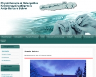 Website Behler Antje-Barbara Physiotherapie & Osteopathie